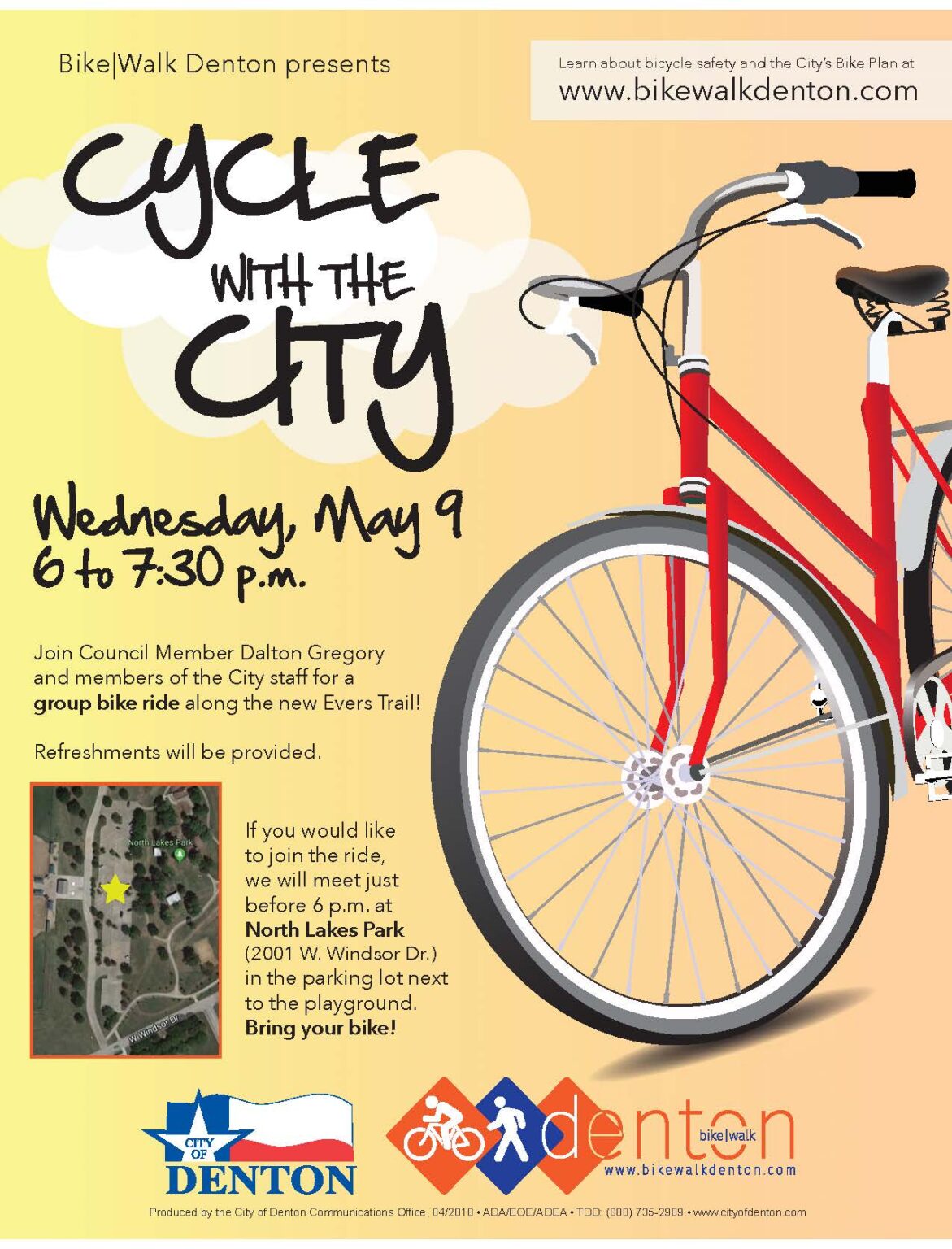 Fun Ways to Celebrate 2018 National Bike Month - Denton County ...